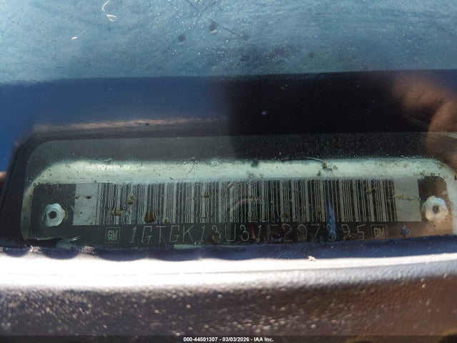 Aukcja sprzedaży 2001 Gmc Sierra 1500hd Sle, vin: 1GTGK13U31F207395, numer aukcji: 44501307