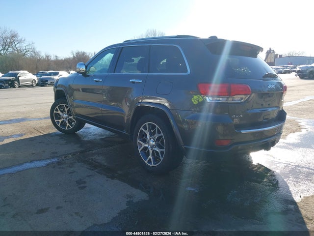 2021 Jeep Grand Cherokee Overland 4x4 მანქანა იყიდება აუქციონზე, vin: 1C4RJFCG2MC771550, აუქციონის ნომერი: 44501426
