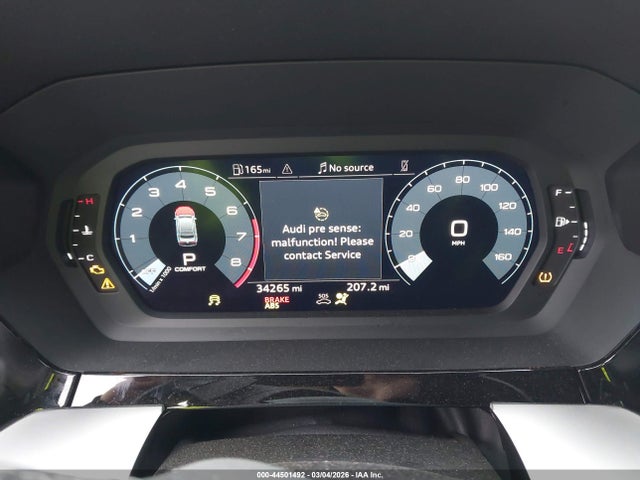 44501492 :رقم المزاد ، WAUH3DGYXPA044179 vin ، 2023 Audi S3 Premium Plus Tfsi Quattro S Tronic مزاد بيع