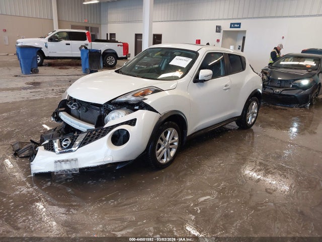 2015 Nissan Juke Sv მანქანა იყიდება აუქციონზე, vin: JN8AF5MR8FT504381, აუქციონის ნომერი: 44501592