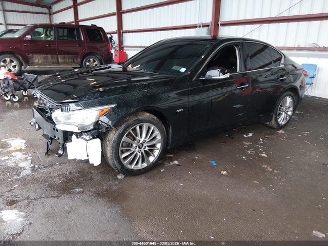 Продажа на аукционе авто 2019 Infiniti Q50 3.0t Luxe, vin: JN1EV7AR0KM593371, номер лота: 44501645