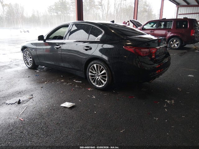 Продажа на аукционе авто 2019 Infiniti Q50 3.0t Luxe, vin: JN1EV7AR0KM593371, номер лота: 44501645