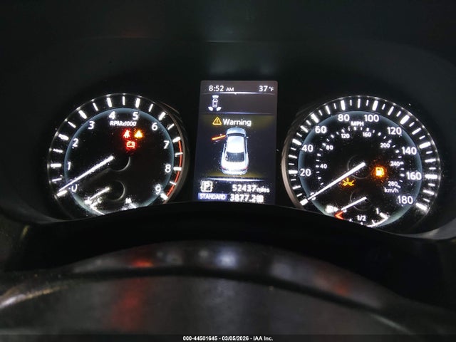 Продажа на аукционе авто 2019 Infiniti Q50 3.0t Luxe, vin: JN1EV7AR0KM593371, номер лота: 44501645