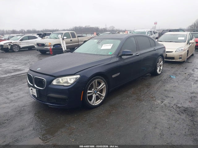 2015 Bmw 740li Xdrive მანქანა იყიდება აუქციონზე, vin: WBAYF4C56FD874111, აუქციონის ნომერი: 44501698