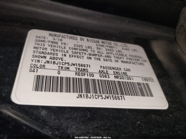 2018 NISSAN ROGUE SPORT JN1BJ1CP5JW156671 Photo 8