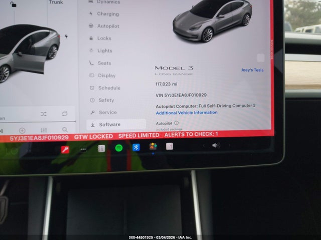 Aukcja sprzedaży 2018 Tesla Model 3 Long Range/mid Range, vin: 5YJ3E1EA8JF010929, numer aukcji: 44501925