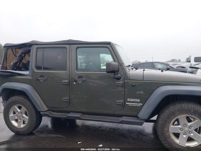 2016 Jeep Wrangler Unlimited Sport მანქანა იყიდება აუქციონზე, vin: 1C4BJWDG0GL145063, აუქციონის ნომერი: 44502045