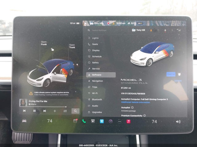 2020 TESLA MODEL 3 5YJ3E1EA5LF661809 Photo 6