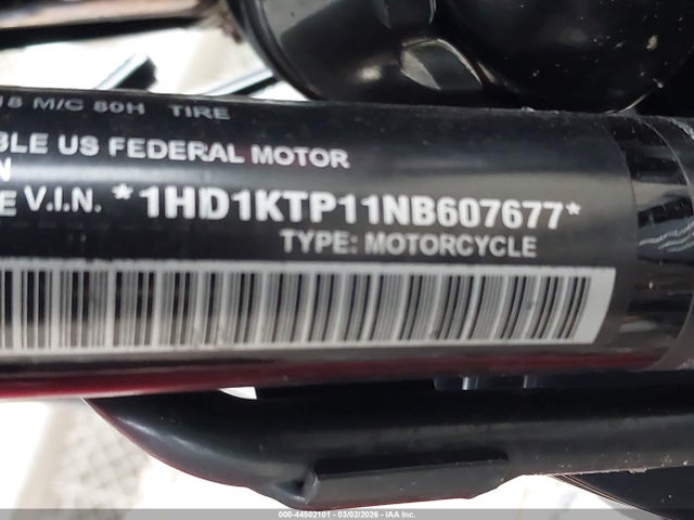 Продажа на аукционе авто 2022 Harley-davidson Fltrxs, vin: 1HD1KTP11NB607677, номер лота: 44502101