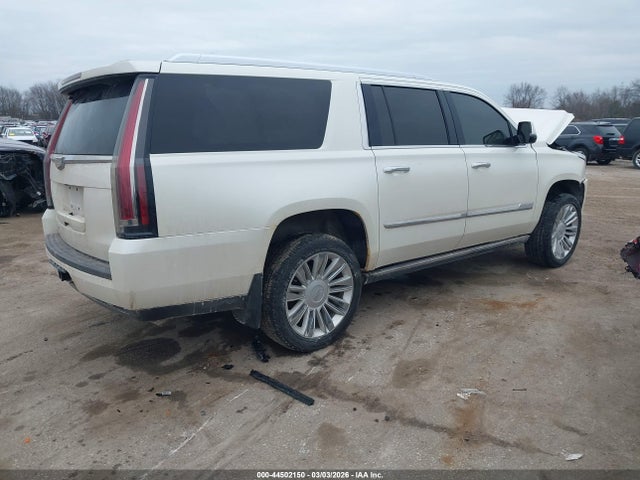 Продажа на аукционе авто 2015 Cadillac Escalade Esv Platinum, vin: 1GYS4UKJ3FR616185, номер лота: 44502150