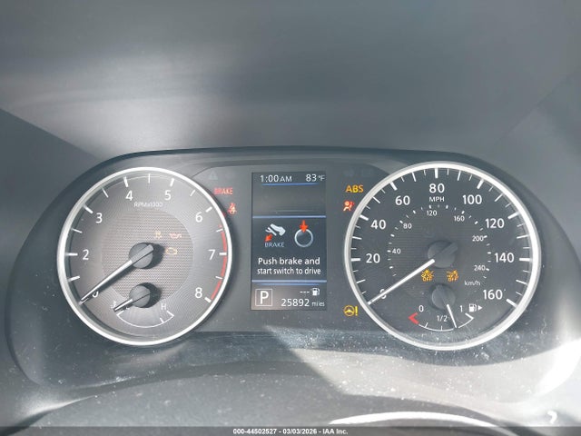 44502527 :رقم المزاد ، 3N1AB8BV7LY240701 vin ، 2020 Nissan Sentra S Xtronic Cvt مزاد بيع