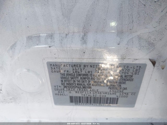 2018 NISSAN VERSA NOTE 3N1CE2CP4JL360186 Photo 8