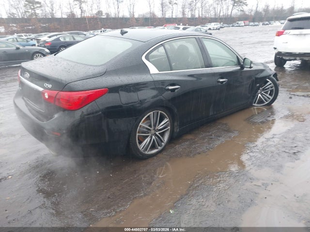 44502707 :رقم المزاد ، JN1BV7AR4EM682111 vin ، 2014 Infiniti Q50 Premium مزاد بيع