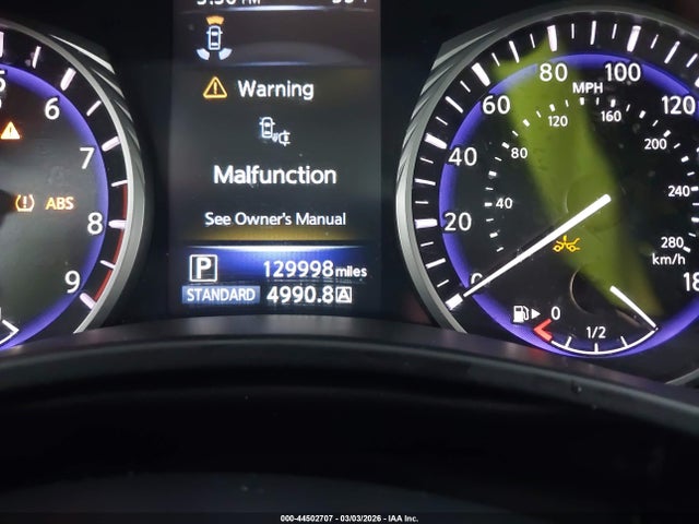44502707 :رقم المزاد ، JN1BV7AR4EM682111 vin ، 2014 Infiniti Q50 Premium مزاد بيع