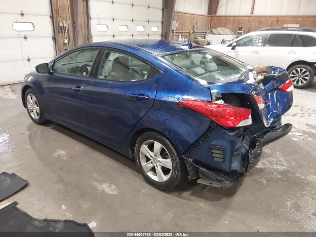 44502765 :رقم المزاد ، KMHDH4AE4DU877841 vin ، 2013 Hyundai Elantra Gls مزاد بيع