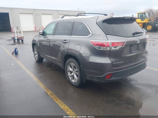 Toyota Highlander Xle V6 2015 5TDJKRFH9FS170895 Image 3
