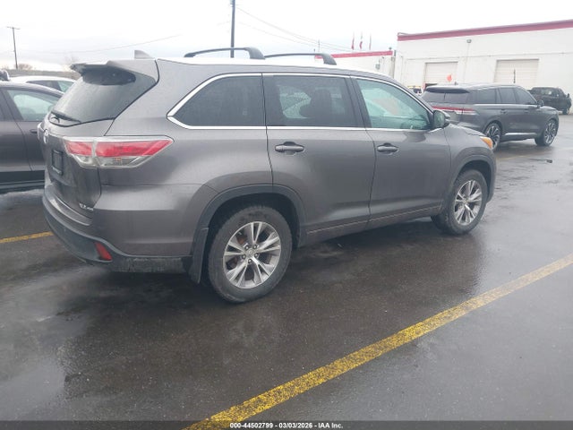 Toyota Highlander Xle V6 2015 5TDJKRFH9FS170895 Image 4
