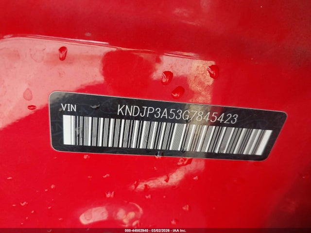 KNDJP3A53G7845423 KIA SOUL +