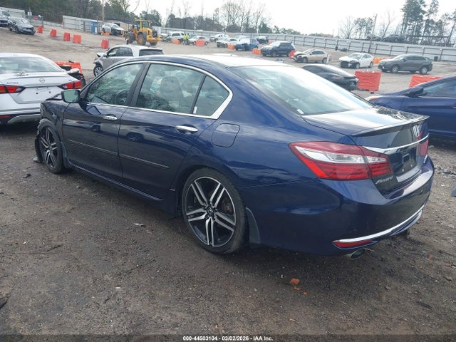 2017 Honda Accord Sport Se მანქანა იყიდება აუქციონზე, vin: 1HGCR2F18HA013293, აუქციონის ნომერი: 44503104
