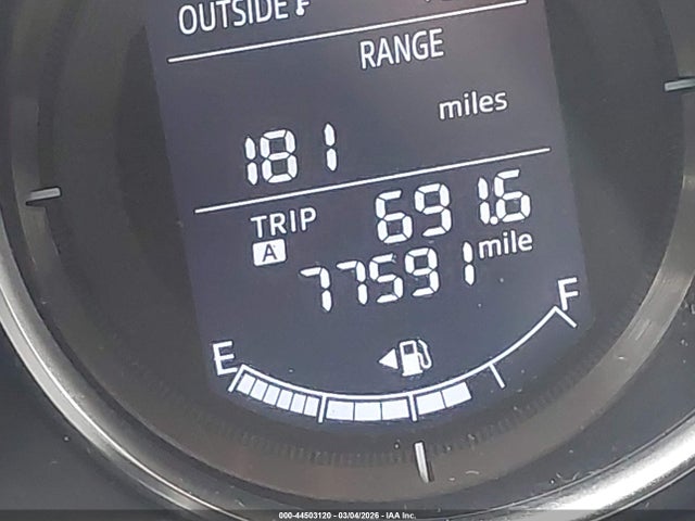 44503120 :رقم المزاد ، JM3KE4BY9G0782689 vin ، 2016 Mazda Cx-5 Sport مزاد بيع