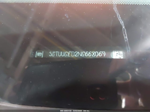 3GTUUGED2NG668069 GMC Sierra 1500 Denali