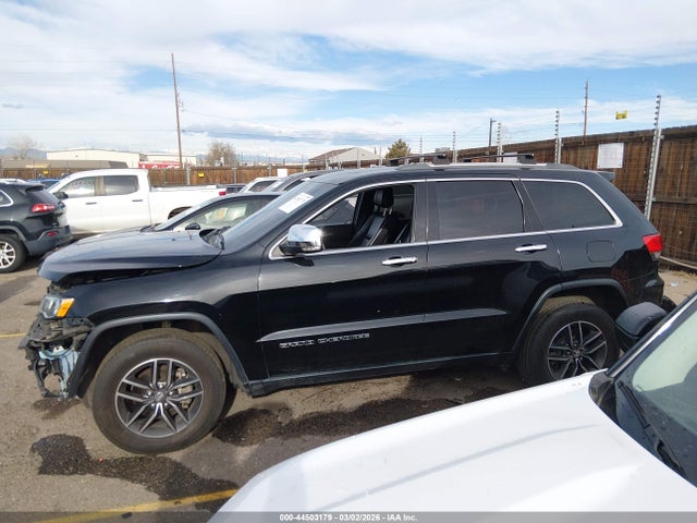 44503179 :رقم المزاد ، 1C4RJFBG0JC237864 vin ، 2018 Jeep Grand Cherokee Limited 4x4 مزاد بيع