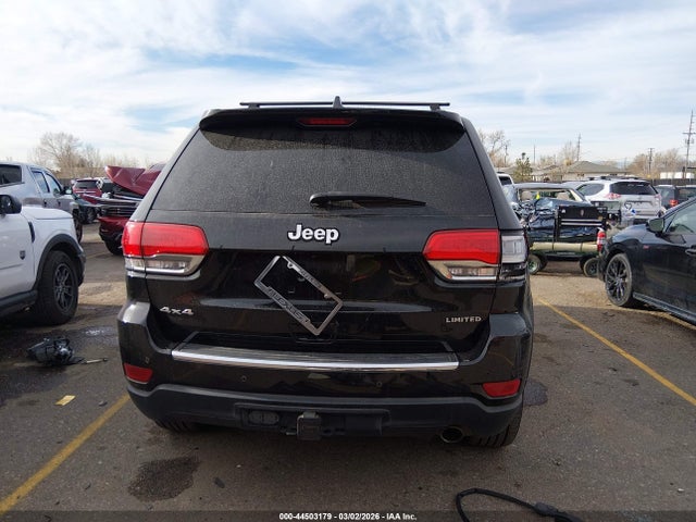 44503179 :رقم المزاد ، 1C4RJFBG0JC237864 vin ، 2018 Jeep Grand Cherokee Limited 4x4 مزاد بيع