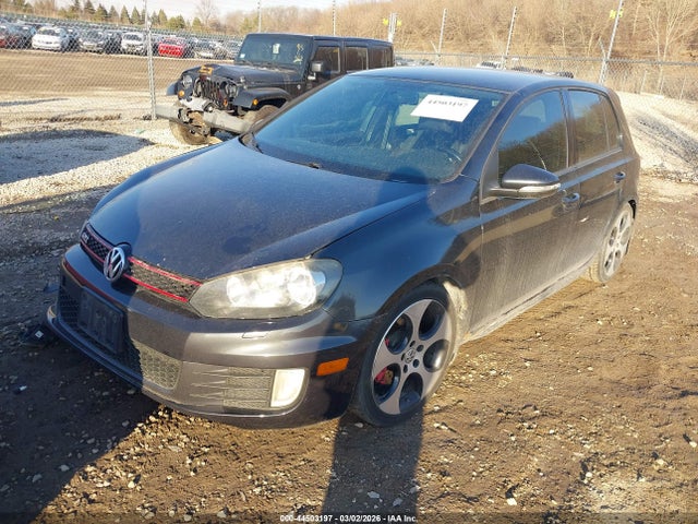 2012 Volkswagen Gti 4-door მანქანა იყიდება აუქციონზე, vin: WVWHD7AJ6CW202771, აუქციონის ნომერი: 44503197