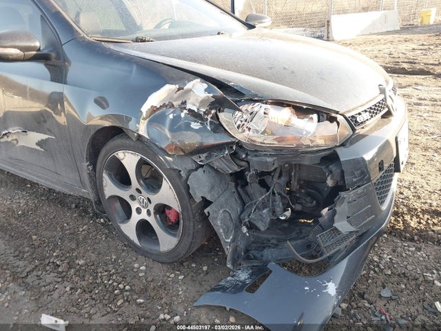 2012 Volkswagen Gti 4-door მანქანა იყიდება აუქციონზე, vin: WVWHD7AJ6CW202771, აუქციონის ნომერი: 44503197