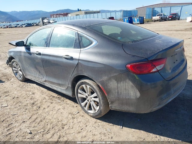 2015 Chrysler 200 Limited მანქანა იყიდება აუქციონზე, vin: 1C3CCCAB3FN752281, აუქციონის ნომერი: 44503235