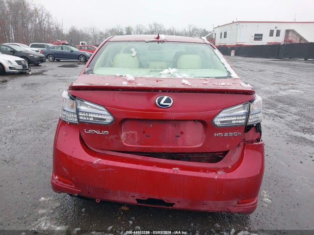 Продажа на аукционе авто 2010 Lexus Hs 250h Premium, vin: JTHBB1BA0A2000888, номер лота: 44503239