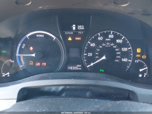 44503285 :رقم المزاد ، JTJBC1BAXD2058586 vin ، 2013 Lexus Rx 450h مزاد بيع