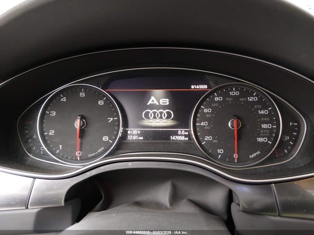 44503319 :رقم المزاد ، WAUGFAFC9EN032862 vin ، 2014 Audi A6 2.0t Premium مزاد بيع