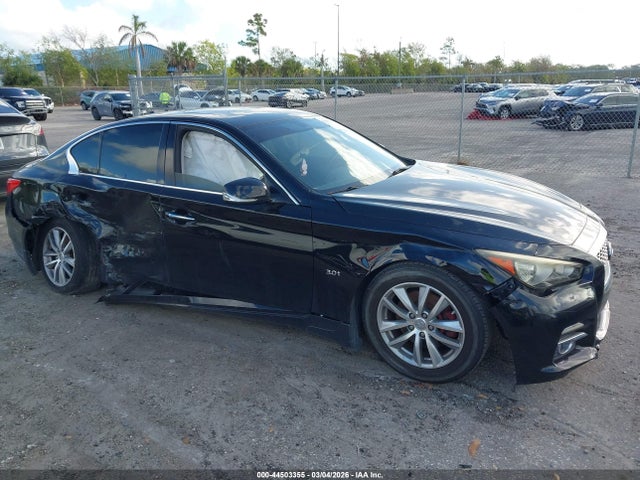 44503355 :رقم المزاد ، JN1EV7AP1HM732477 vin ، 2017 Infiniti Q50 3.0t Premium مزاد بيع