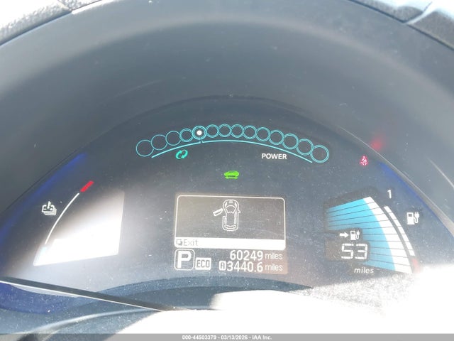 44503379 :رقم المزاد ، 1N4AZ0CP1GC307436 vin ، 2016 Nissan Leaf S مزاد بيع