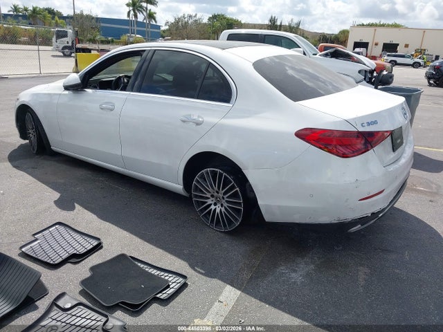 Продаж на аукціоні авто 2023 Mercedes-benz C 300 4matic, vin: W1KAF4HBXPR126555, номер лоту: 44503398