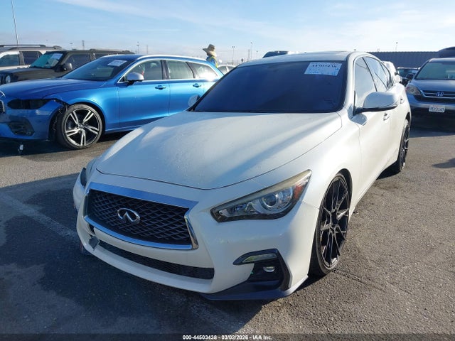 44503438 :رقم المزاد ، JN1EV7AP1JM361939 vin ، 2018 Infiniti Q50 3.0t Sport مزاد بيع