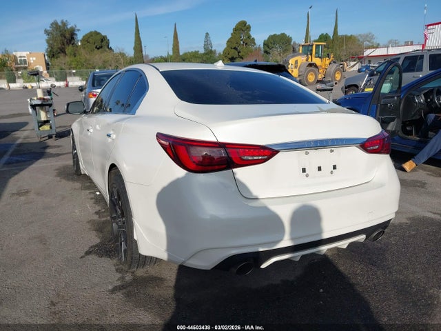 44503438 :رقم المزاد ، JN1EV7AP1JM361939 vin ، 2018 Infiniti Q50 3.0t Sport مزاد بيع