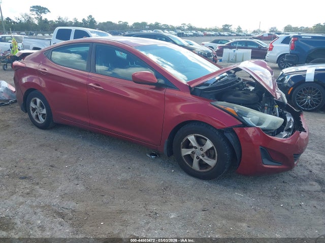 Продаж на аукціоні авто 2014 Hyundai Elantra Se, vin: 5NPDH4AE0EH540406, номер лоту: 44503472