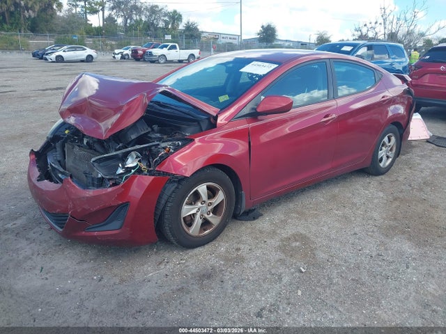 Продаж на аукціоні авто 2014 Hyundai Elantra Se, vin: 5NPDH4AE0EH540406, номер лоту: 44503472
