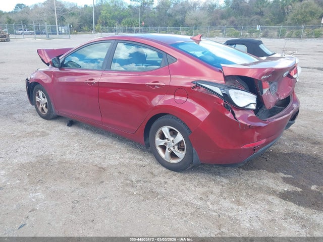 Продаж на аукціоні авто 2014 Hyundai Elantra Se, vin: 5NPDH4AE0EH540406, номер лоту: 44503472