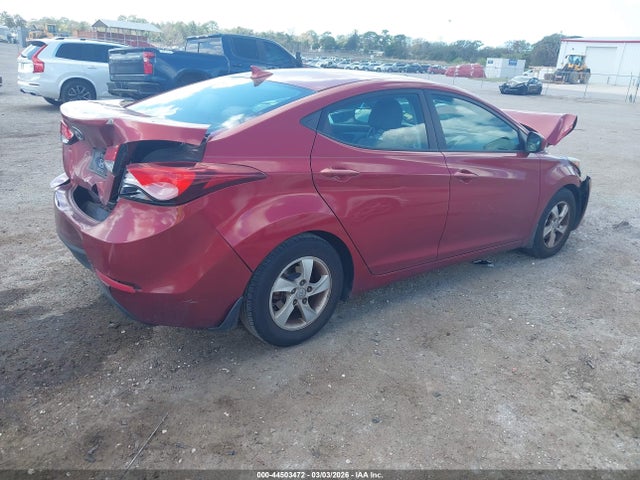 Продаж на аукціоні авто 2014 Hyundai Elantra Se, vin: 5NPDH4AE0EH540406, номер лоту: 44503472