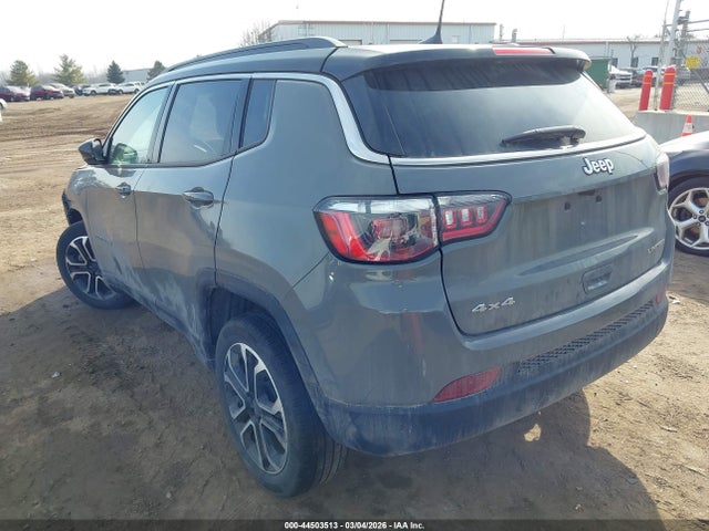 44503513 :رقم المزاد ، 3C4NJDCB9NT196425 vin ، 2022 Jeep Compass Limited 4x4 مزاد بيع