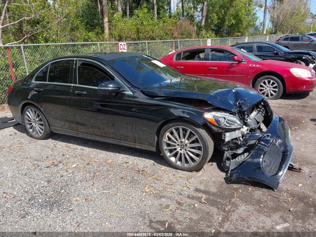 2018 MERCEDES-BENZ C 300 WDDWF4JB0JR388267