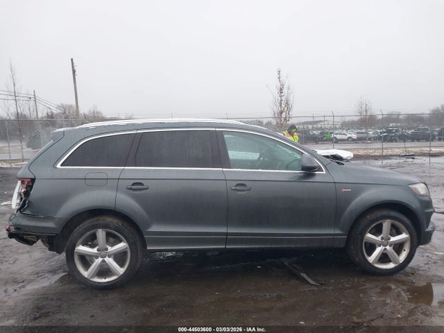 44503600 :رقم المزاد ، WA1DGAFEXFD004073 vin ، 2015 Audi Q7 3.0t S Line Prestige مزاد بيع