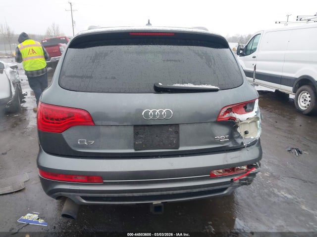 44503600 :رقم المزاد ، WA1DGAFEXFD004073 vin ، 2015 Audi Q7 3.0t S Line Prestige مزاد بيع