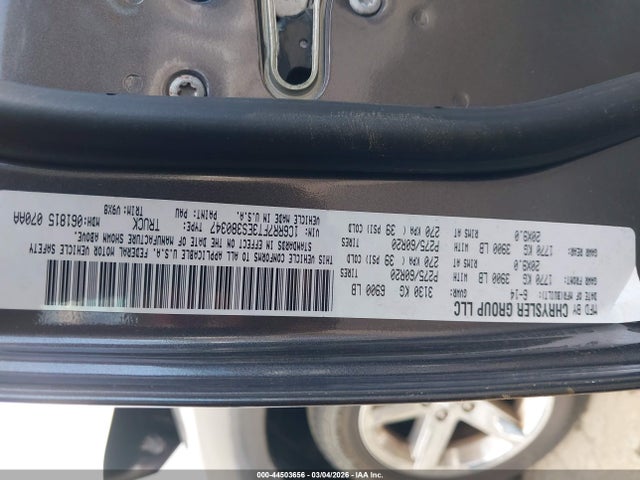 2014 Ram 1500 Express მანქანა იყიდება აუქციონზე, vin: 1C6RR7FT3ES380347, აუქციონის ნომერი: 44503656