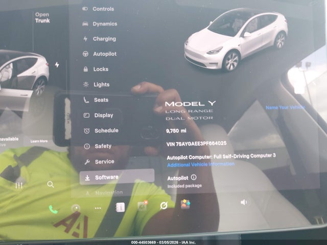 2023 TESLA MODEL Y 7SAYGAEE3PF664025 Photo 6