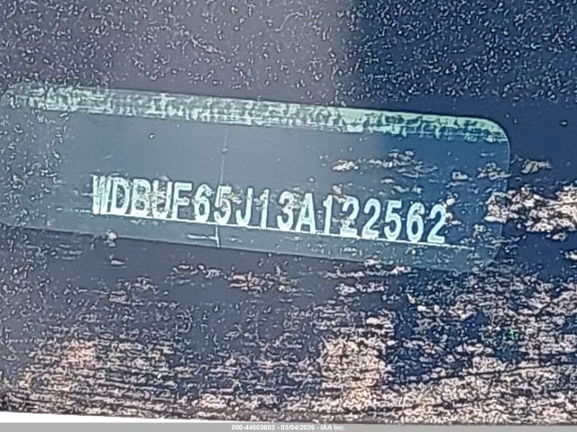 44503682 :رقم المزاد ، WDBUF65J13A122562 vin ، 2003 Mercedes-benz E 320 مزاد بيع