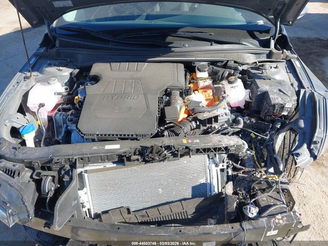 KMHLM4DJ1SU167888 Hyundai Elantra Hybrid Blue